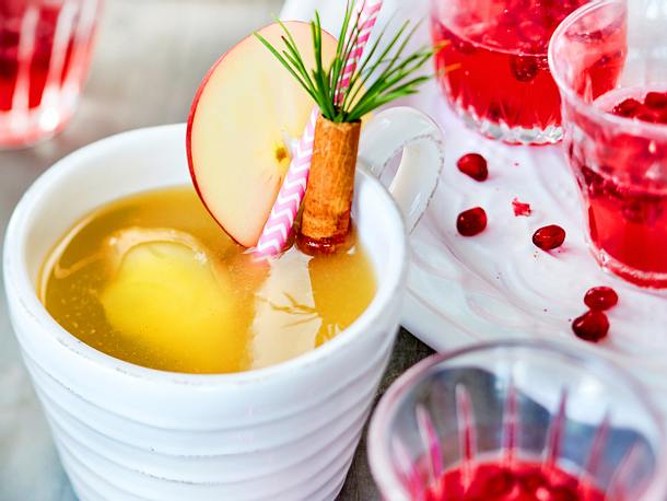 Apple-Pie-Punsch & Granatapfel-Shot Rezept Apple-Pie-Punsch & Granatapfel-Shot Rezept