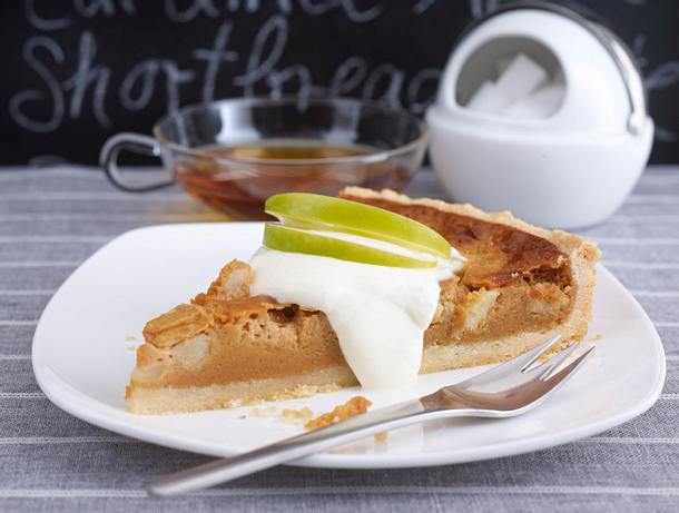 Apple-Toffee-Tarte Rezept Apple-Toffee-Tarte Rezept