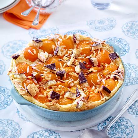 Aprikosen-Grieß-Auflauf Rezept Aprikosen-Grieß-Auflauf Rezept