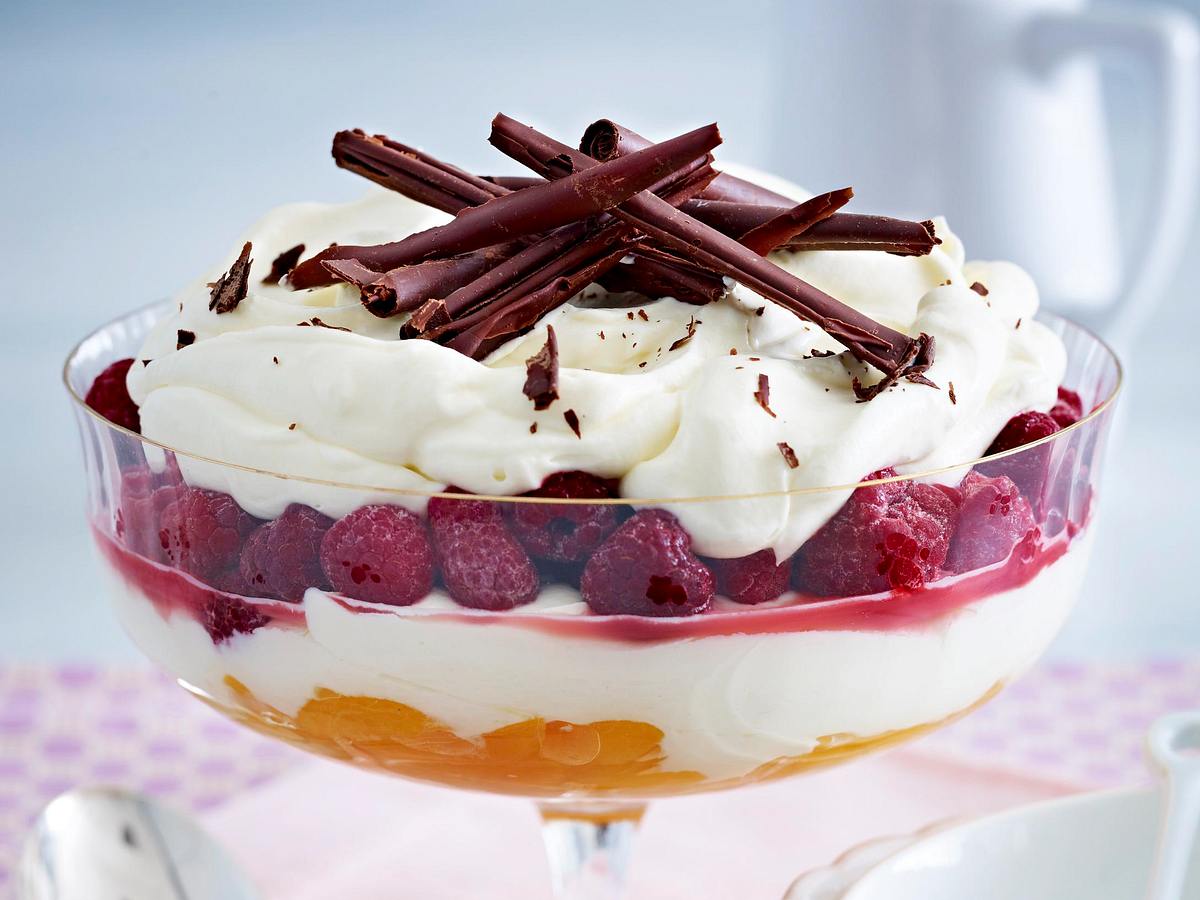 Aprikosen-Himbeer-Quark mit Schokospänen Rezept