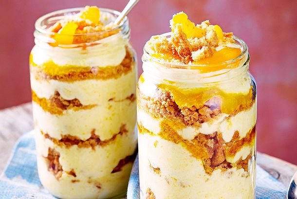 Aprikosen-Joghurt-Schichtbecher Rezept Aprikosen-Joghurt-Schichtbecher Rezept