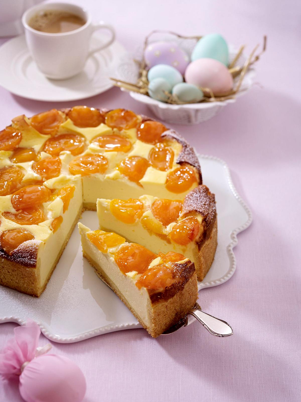 Aprikosen-Käsekuchen Rezept