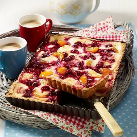 Aprikosen-Kirsch-Tarte Rezept Aprikosen-Kirsch-Tarte Rezept