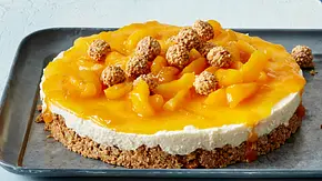 Aprikosen-Milchreis-Torte Rezept - Foto: LECKER @ Bauer Media Group Aprikosen-Milchreis-Torte Rezept - Foto: LECKER @ Bauer Media Group