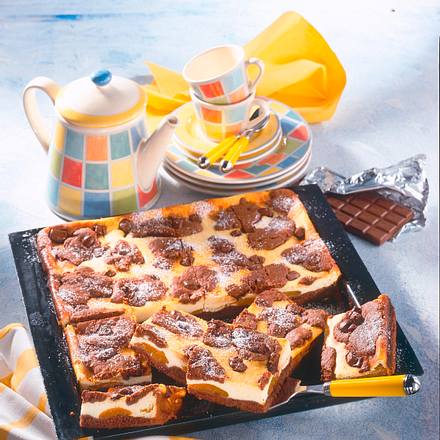 Aprikosen-Nougat-Schokoladen-Zupfkuchen Rezept