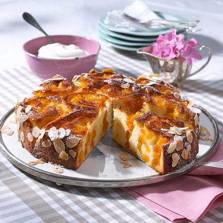 Aprikosen-Rosettenkuchen Rezept Aprikosen-Rosettenkuchen Rezept