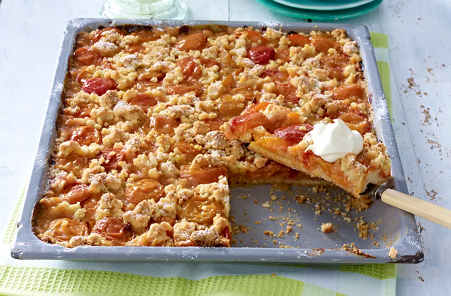 Abbröseln - so gelingen Streusel!  - aprikosen-streuselkuchen.jpg