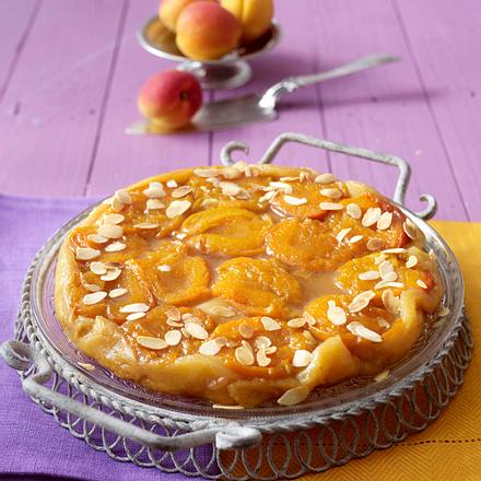 Aprikosen-Tarte Tatin Rezept Aprikosen-Tarte Tatin Rezept