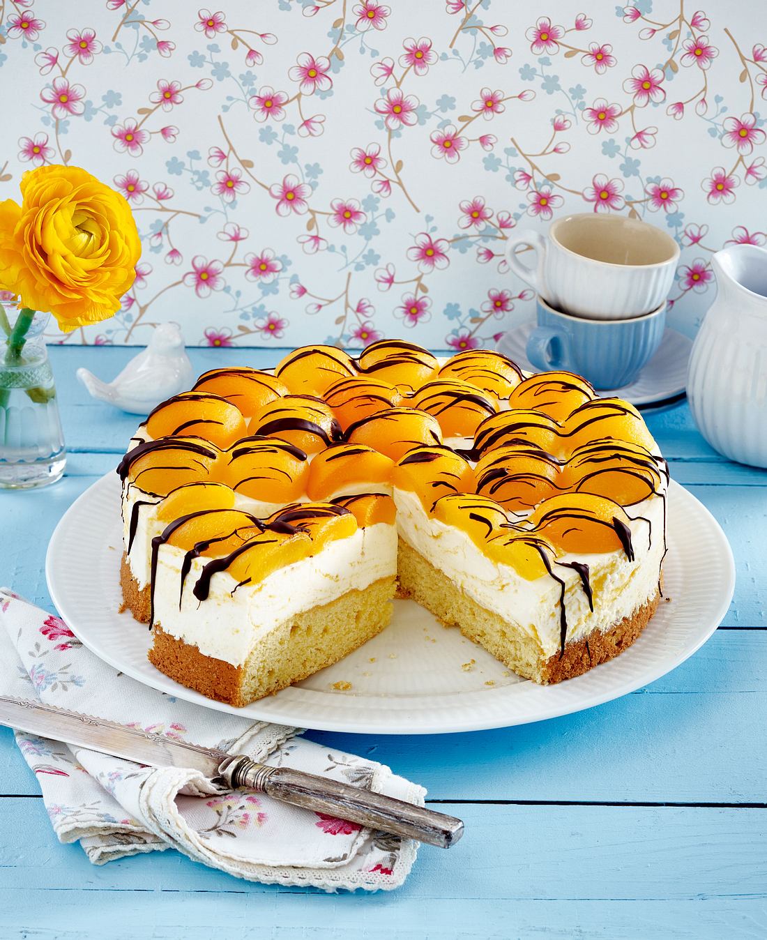 Aprikosen-Torte Rezept