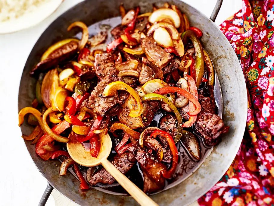 Mittagessen zum Vorbereiten: Spicy Asia-Geschnetzeltes zum Vorbereiten