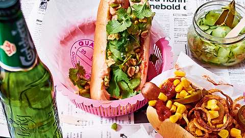 Asia-Hotdog Rezept - Foto: House of Food / Bauer Food Experts KG