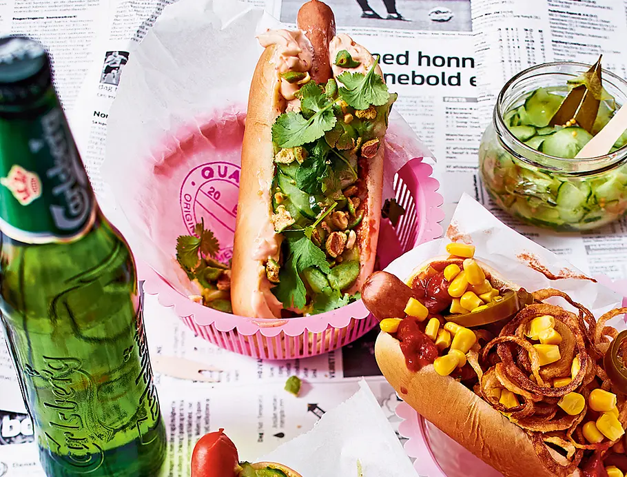 Asia-Hotdog Rezept