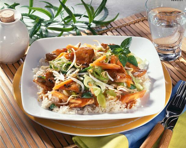 Asia-Pfanne Rezept Asia-Pfanne Rezept