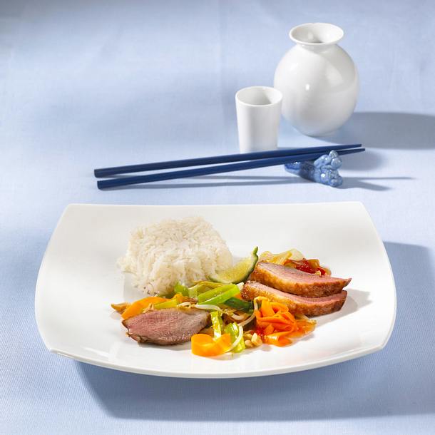 Asiatische Entenbrustpfanne Rezept