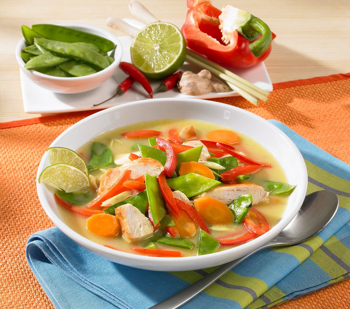 Asiatische Gemüsesuppe Rezept