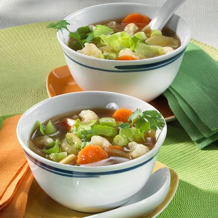 Asiatische Kohlsuppe Rezept Asiatische Kohlsuppe Rezept