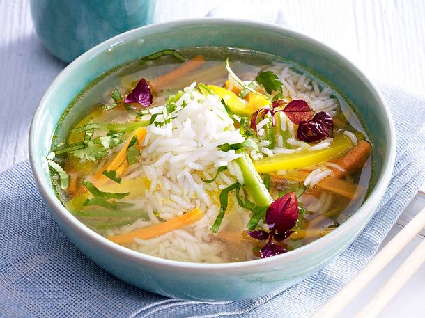Asiatische Reis-Suppe Rezept Asiatische Reis-Suppe Rezept