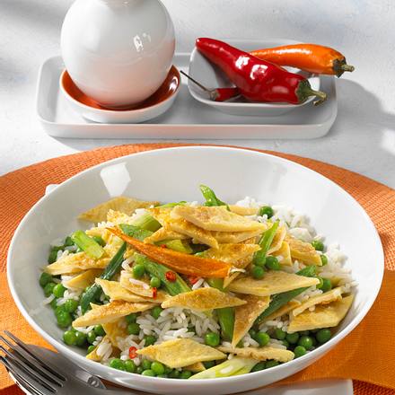 Asiatischer Eierreis Rezept Asiatischer Eierreis Rezept