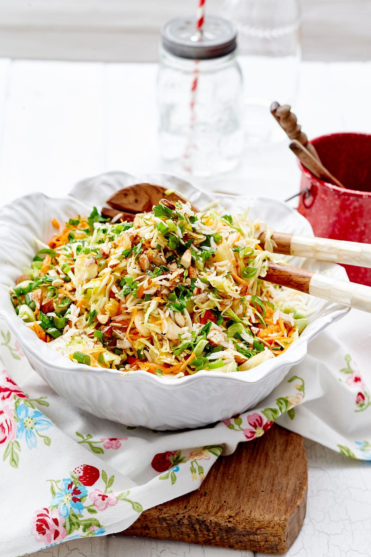 Asiatischer Kraut-Reis-Salat Rezept