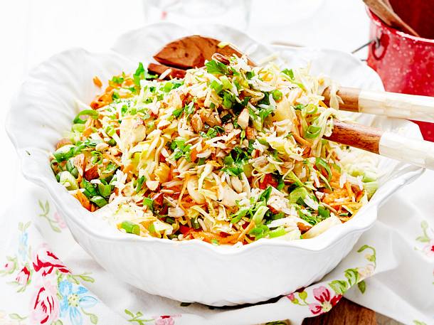 Asiatischer Kraut-Reis-Salat Rezept