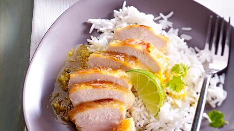 Asiatisches Hähnchen mit Basmati-Reis Rezept - Foto: House of Food / Bauer Food Experts KG