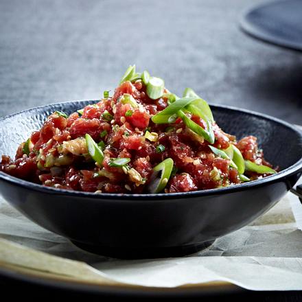 Asiatisches Rindertatar Rezept Asiatisches Rindertatar Rezept