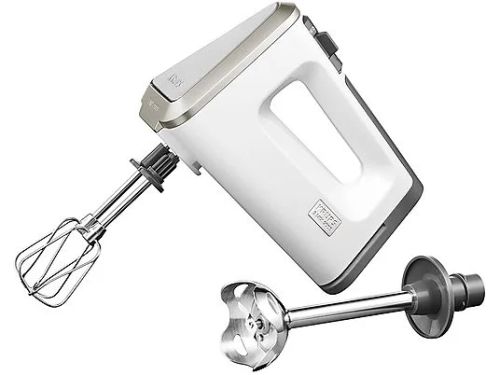 KRUPS GN9031 - 3Mix9000 Deluxe Handmixer weiß (400 Watt)