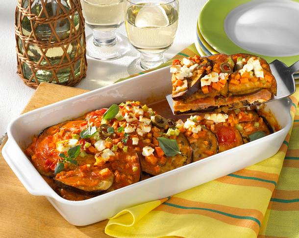 Auberginen-Lasagne Rezept