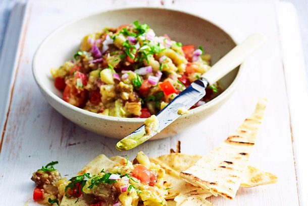 Auberginen-Salsa Rezept Auberginen-Salsa Rezept