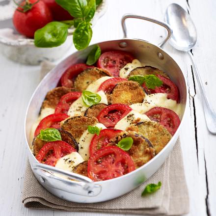 Auberginen-Tomaten-Auflauf Rezept