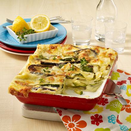 Auberginen-Zucchini-Lasagne Rezept Auberginen-Zucchini-Lasagne Rezept