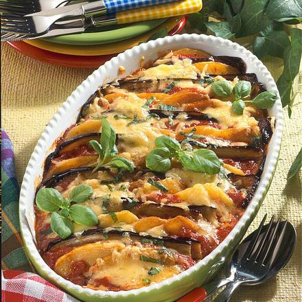 Auberginenauflauf Rezept