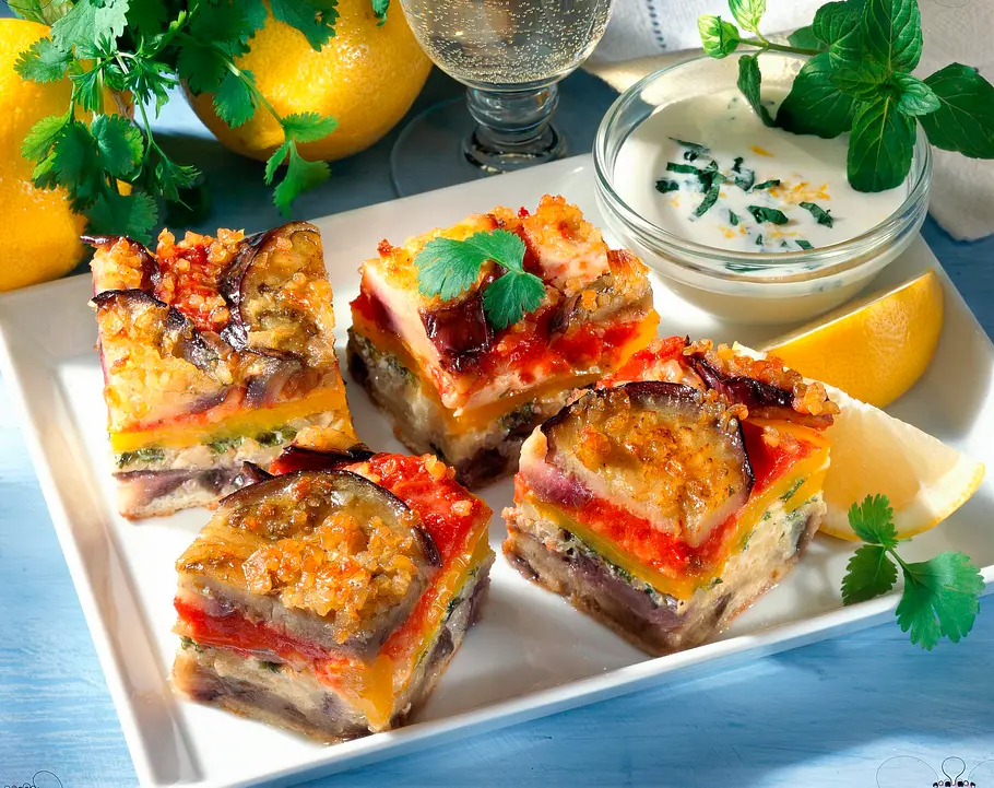 Auberginenkuchen Rezept
