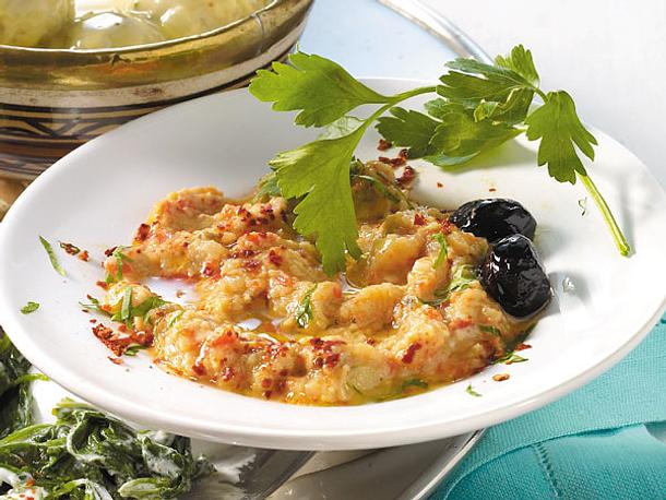 Auberginensalat Rezept Auberginensalat Rezept