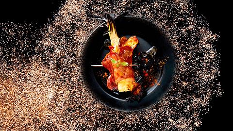 Aufgespiesste Baked Ananas Rezept - Foto: House of Food / Bauer Food Experts KG