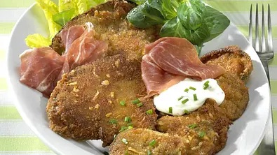 Austernpilze in Parmesan-Kruste Rezept - Foto: LECKER @ Bauer Media Group