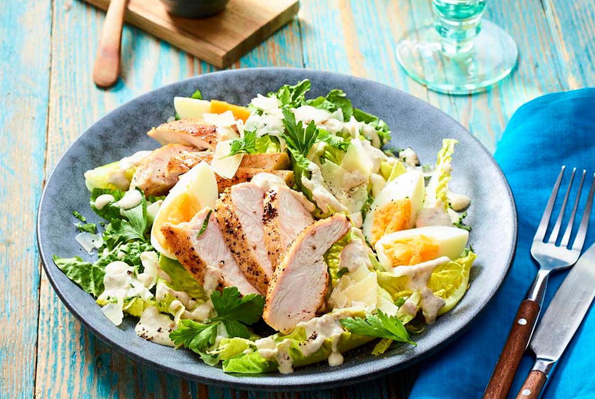 Ave-Caesar-Salat zum Niederknien Rezept