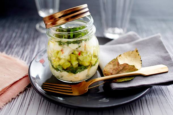 Avocado-Apfel-Tatar Rezept | LECKER