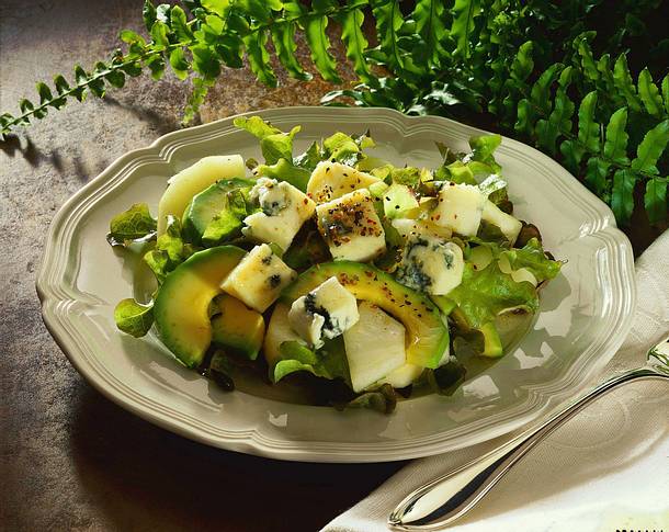 Avocado-Birnen-Salat Rezept Avocado-Birnen-Salat Rezept