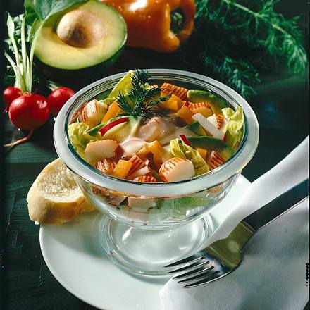 Avocado-Fisch-Cocktail Rezept Avocado-Fisch-Cocktail Rezept