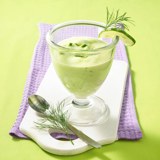 Avocado-Gurken-Buttermilch-Drink Rezept Avocado-Gurken-Buttermilch-Drink Rezept