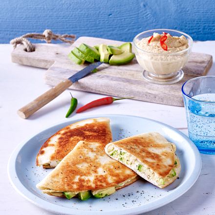 Avocado Quesadillas Rezept Avocado Quesadillas Rezept