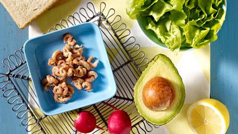 Avocado-Sandwich - Zutaten für 4 Personen: