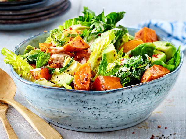 Avocado-Süßkartoffel-Salat Rezept