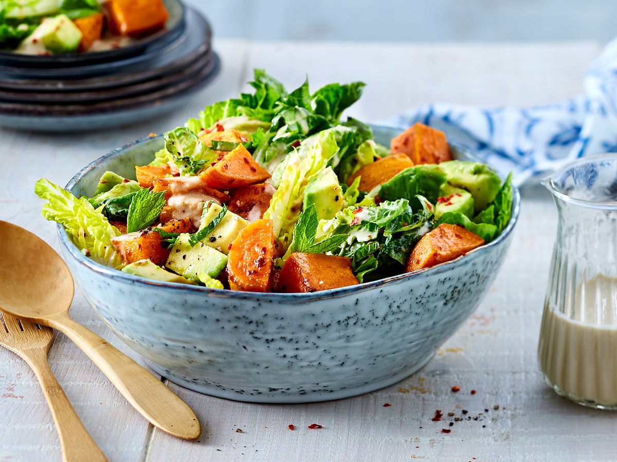 Avocado-Süßkartoffel-Salat Rezept