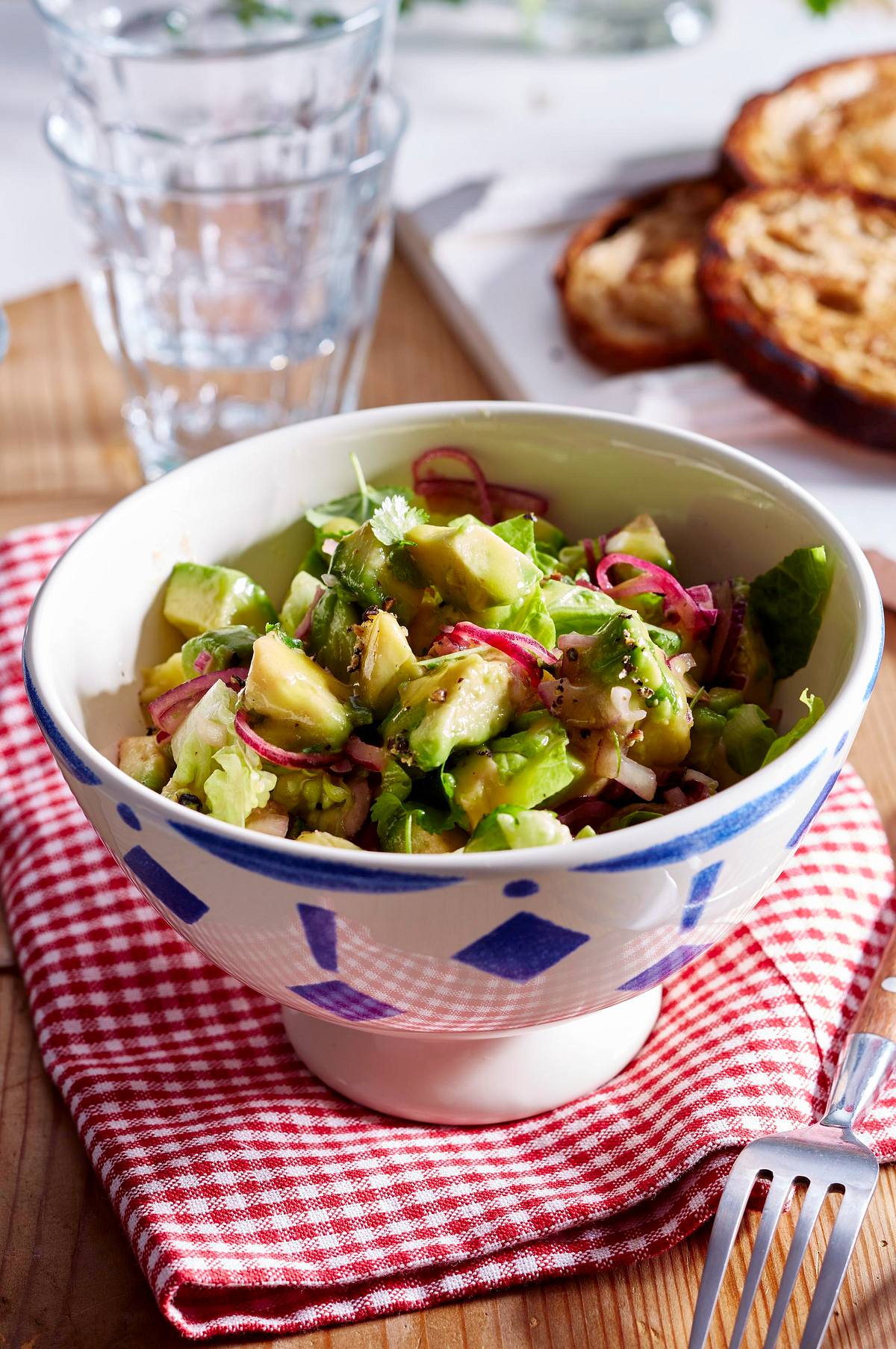 Avocadosalat Rezept