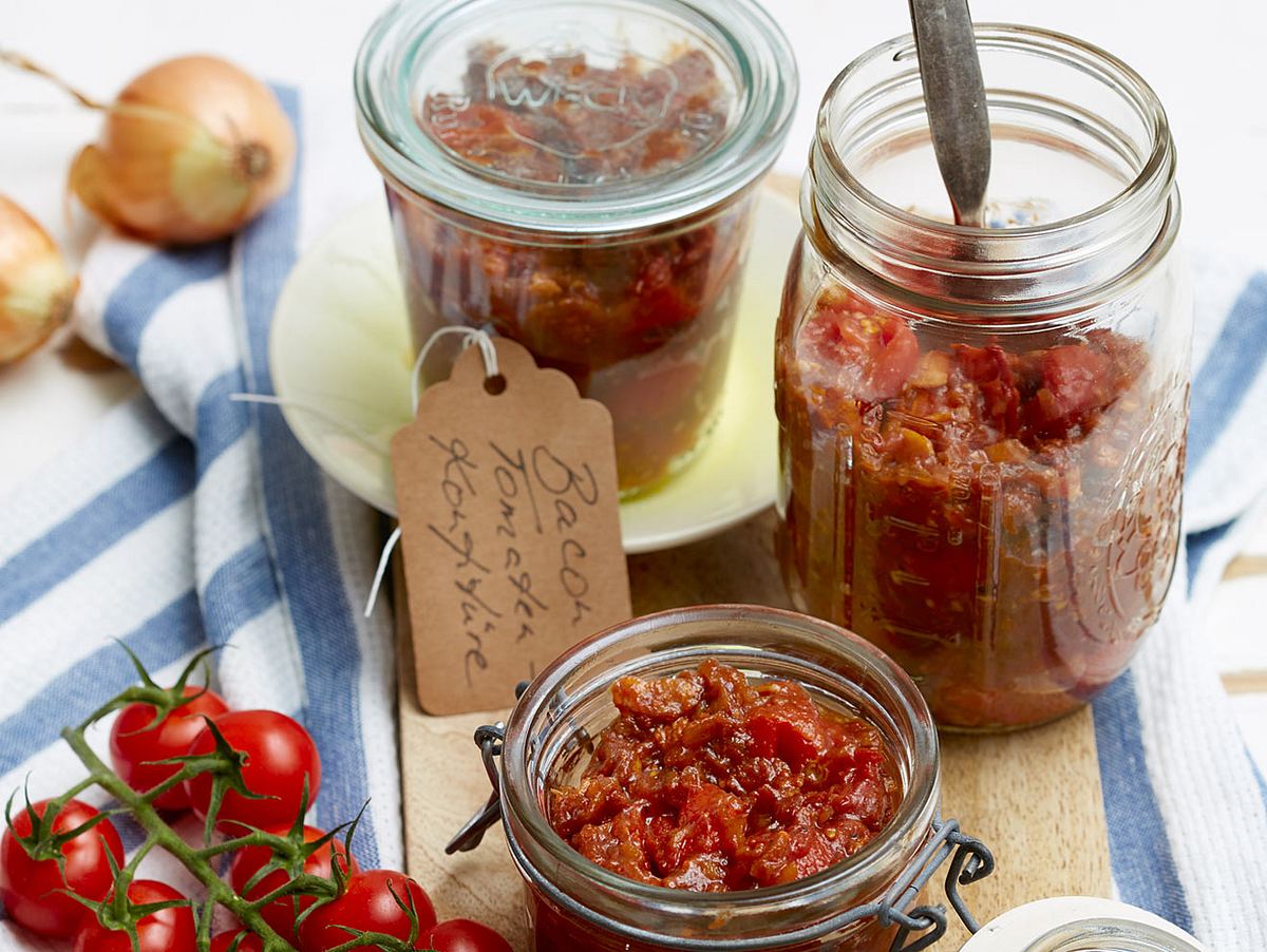 Bacon Jam mit Tomate