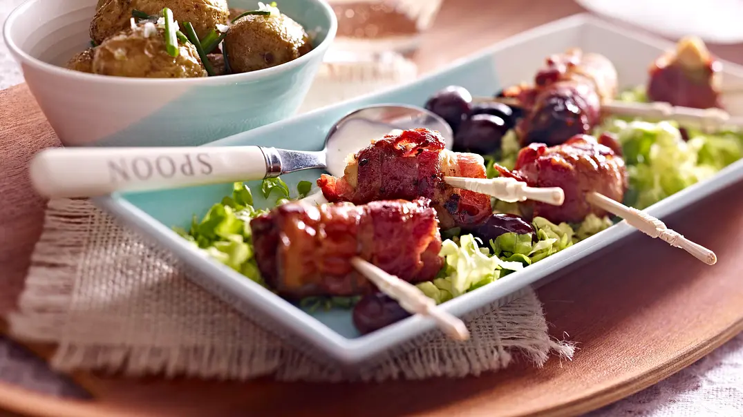 Bacon-Tapas zu Meersalzkartoffeln Rezept - Foto: LECKER @ Bauer Media Group Bacon-Tapas zu Meersalzkartoffeln Rezept - Foto: LECKER @ Bauer Media Group