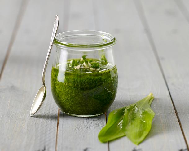 Bärlauch 4x anders: Pesto Rezept Bärlauch 4x anders: Pesto Rezept
