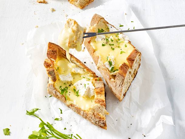 Baguettefondue Rezept
